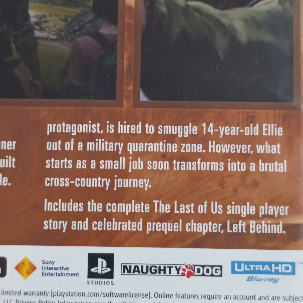 The Last of Us Part I 1 (Sony PlayStation 5, PS5) Complete CIB Physical Game